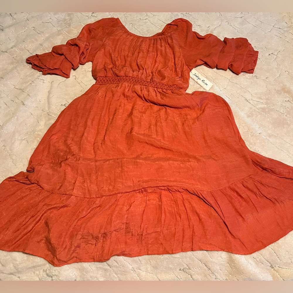 NWT- Indigo Rose 1X Lined 👗 Dress! The Pictures Don’t Do Her Justice😍🔥